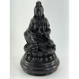 Kwan-Yin‎ Quan-Yin Kanzeon Statue 4" Zen Serene Meditation Buddha Compassion